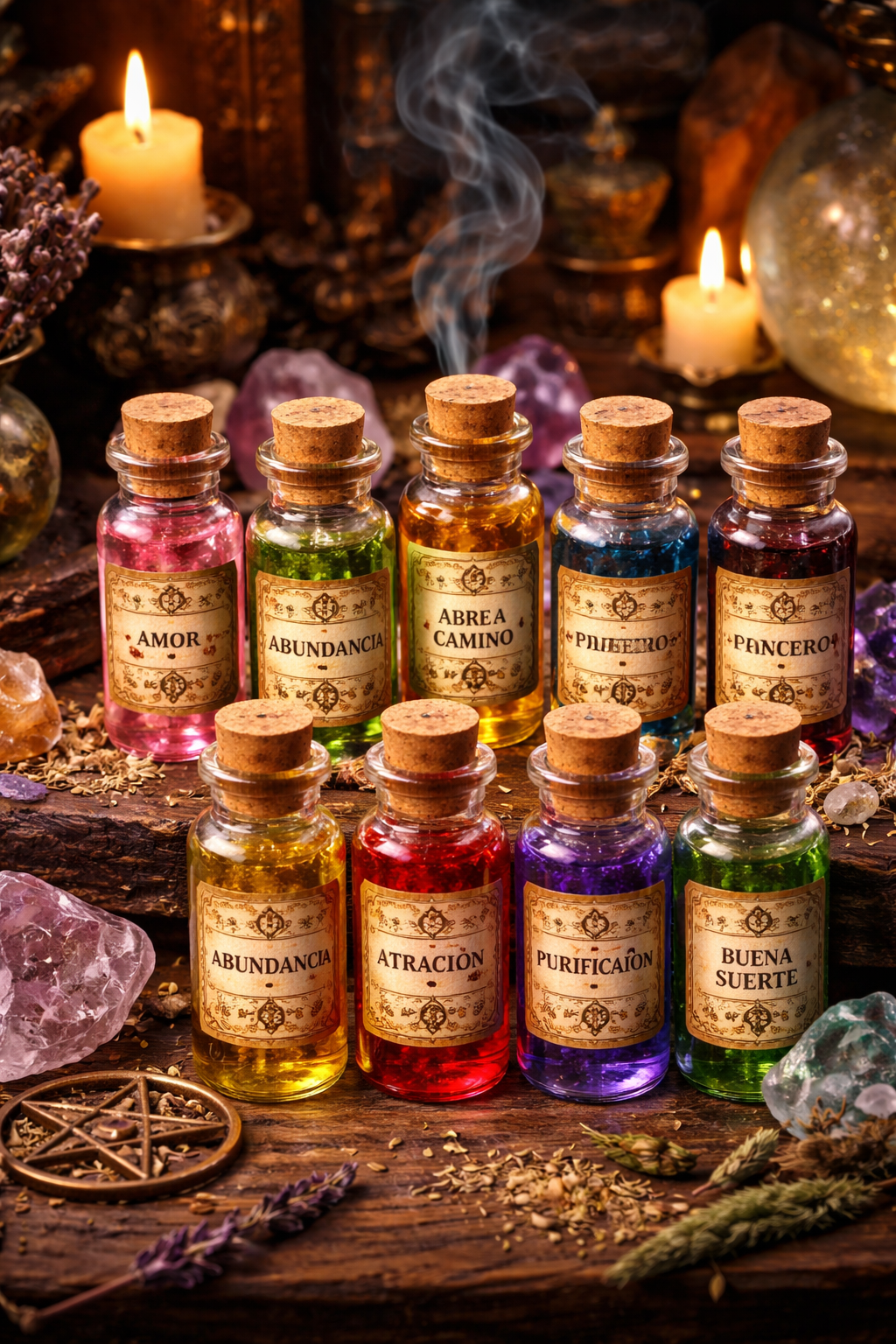 Elixires sagrados/Aceites