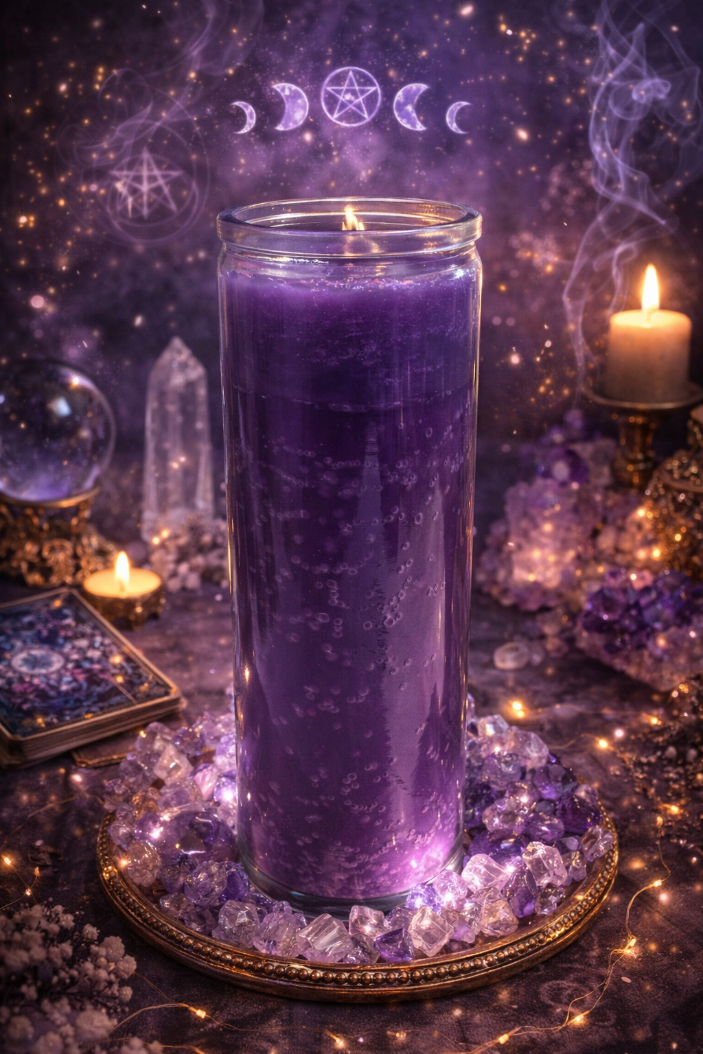 Llama Violeta de transmutacion