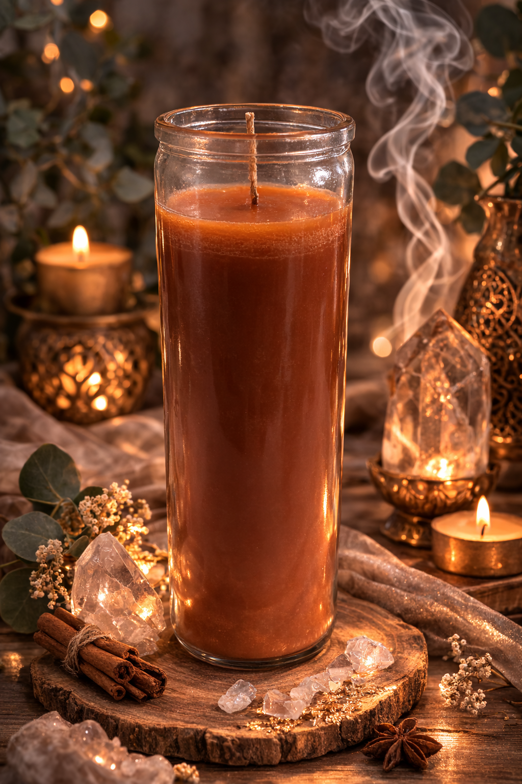 Fuerza de la Tierra/ vela marron