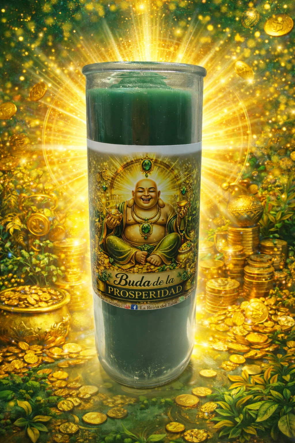 Vela de buda de la prosperidad