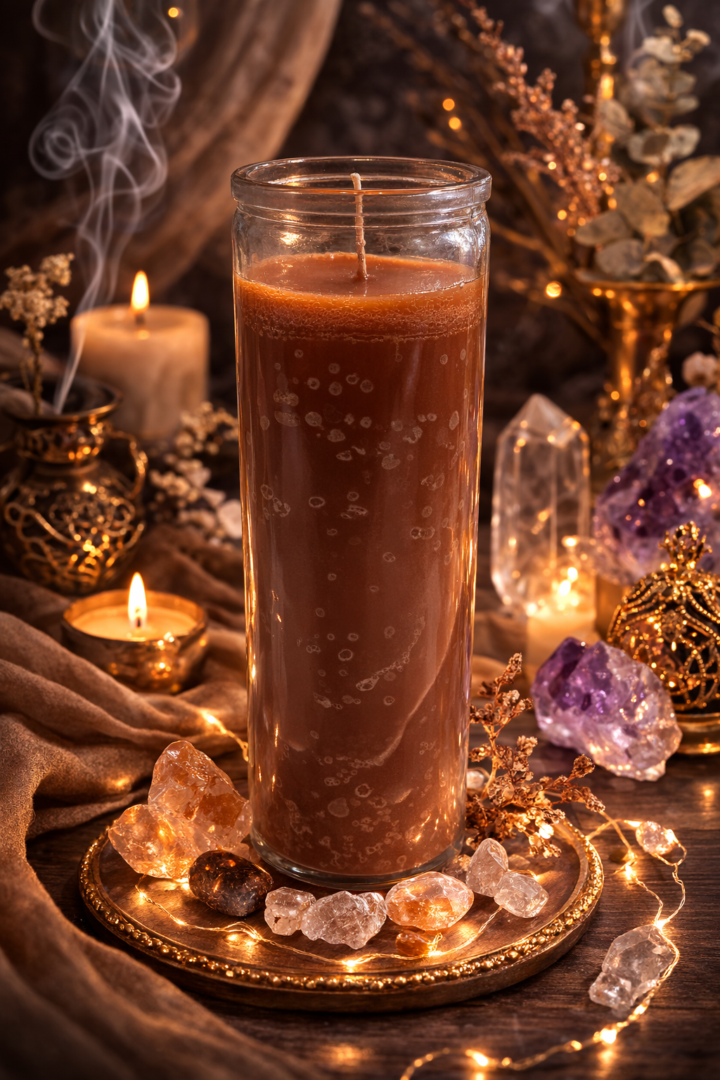 Fuerza de la Tierra/ vela marron