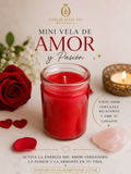 Mini Vela de Amor y Pasión
